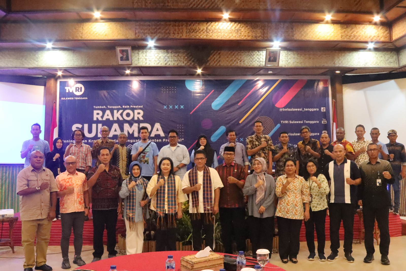 Rapat Koordinasi TVRI Se-SULAMPA: Dorong Sinergi dan Inovasi 