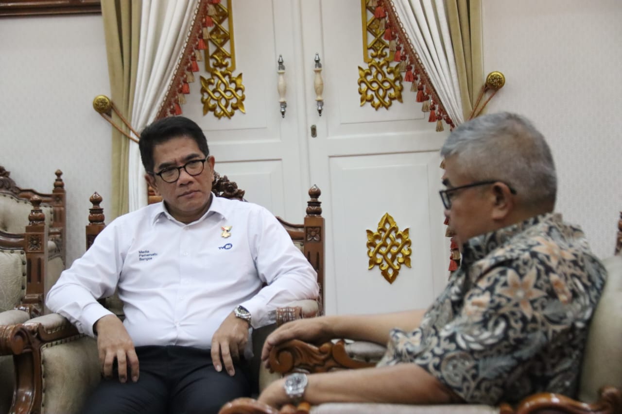 Dukung Penuh Gelaran PON XXI, Direktur Utama LPP TVRI Siap Kolaborasi  dengan Pemerintah Provinsi Aceh 