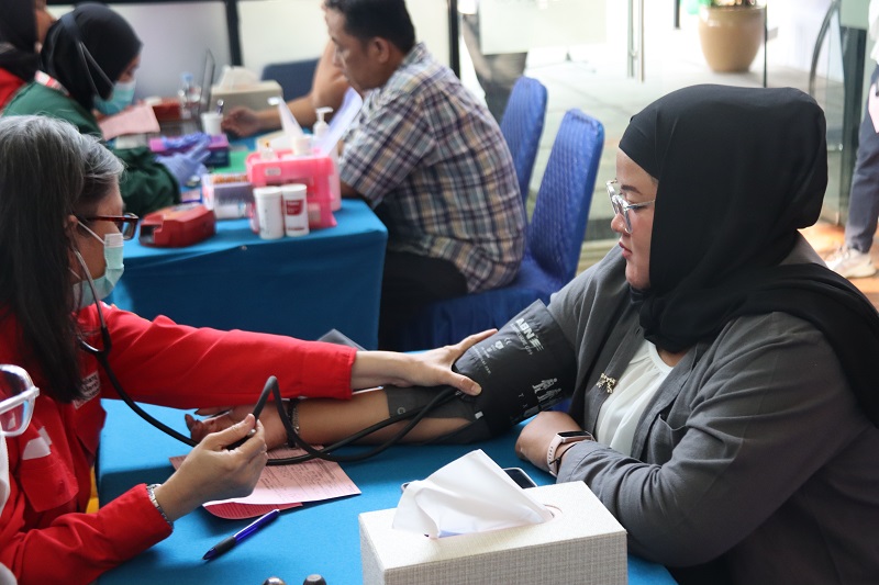 Jelang HUT ke-62, LPP TVRI Bekerja Sama dengan PMI,  Adakan Kegiatan Donor Darah