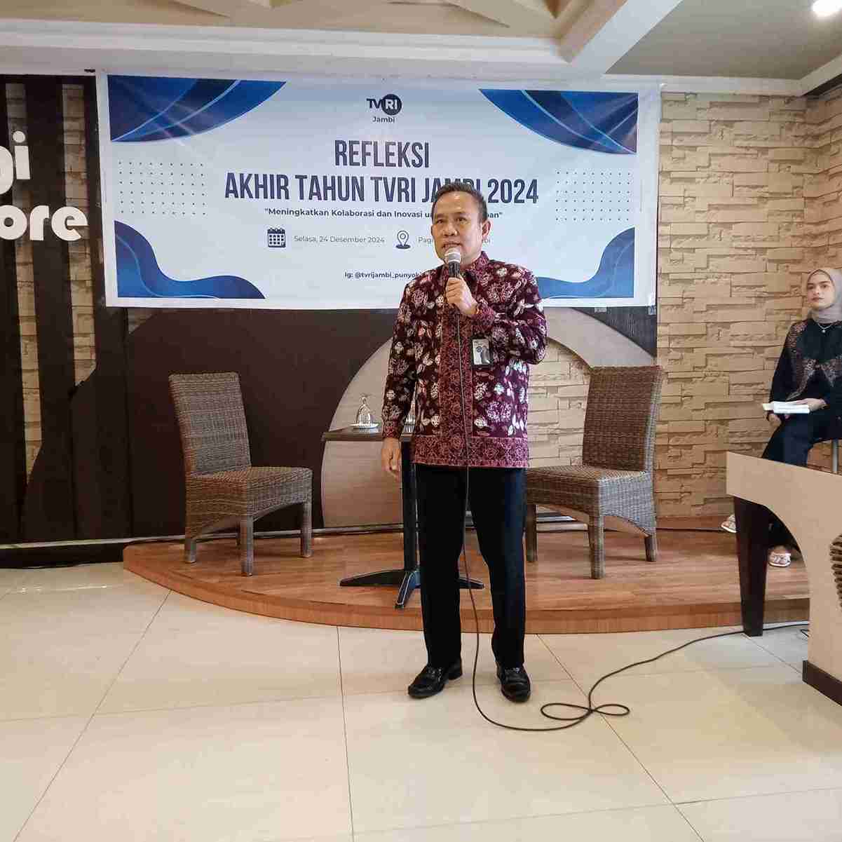 TVRI Stasiun Jambi Gelar Refleksi Akhir Tahun 2024