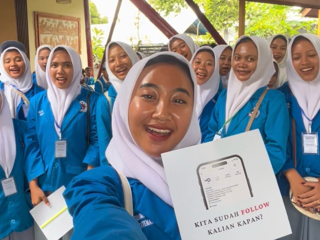 SMK Bambang Sugeng Eksplorasi Dunia Penyiaran  di TVRI Bali