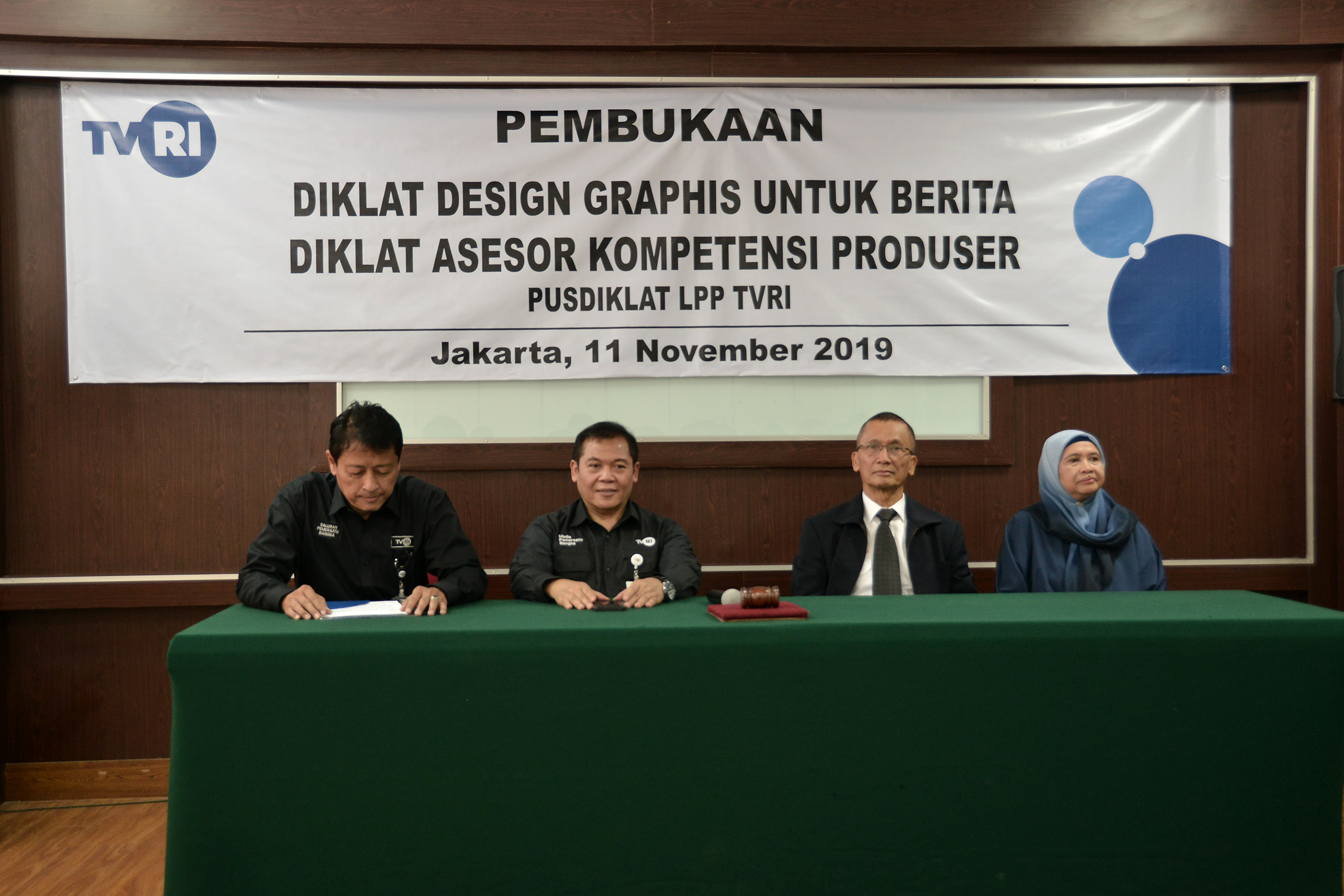 TVRI Gelar Diklat Design Graphic Untuk Berita dan Diklat Asesor Kompetensi Produser