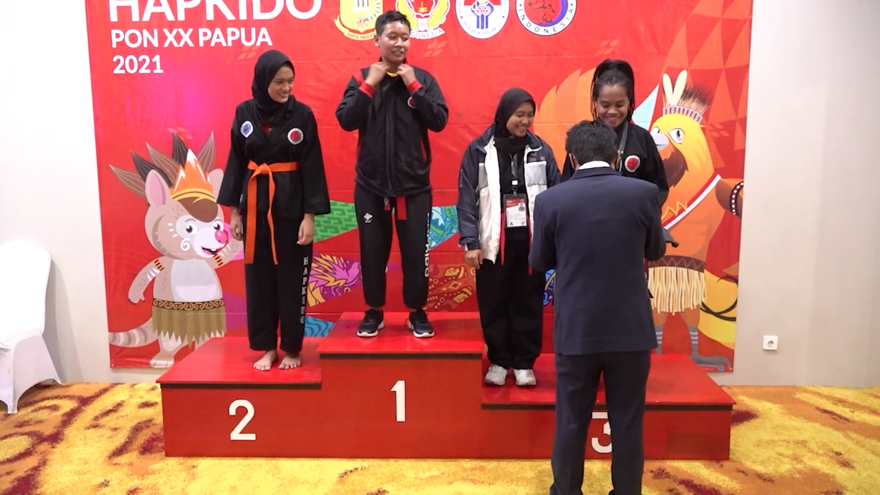 Eksibisi Hapkido Maluku dan Lampung Gondol 5 Medali