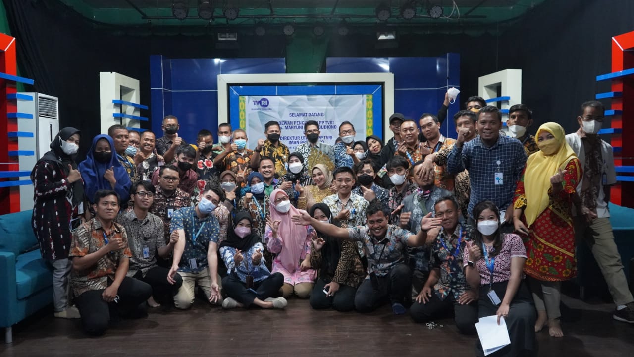 Dewan Pengawas dan Direktur Utama LPP TVRI Kunjungi  LPP TVRI Sulawesi Tenggara