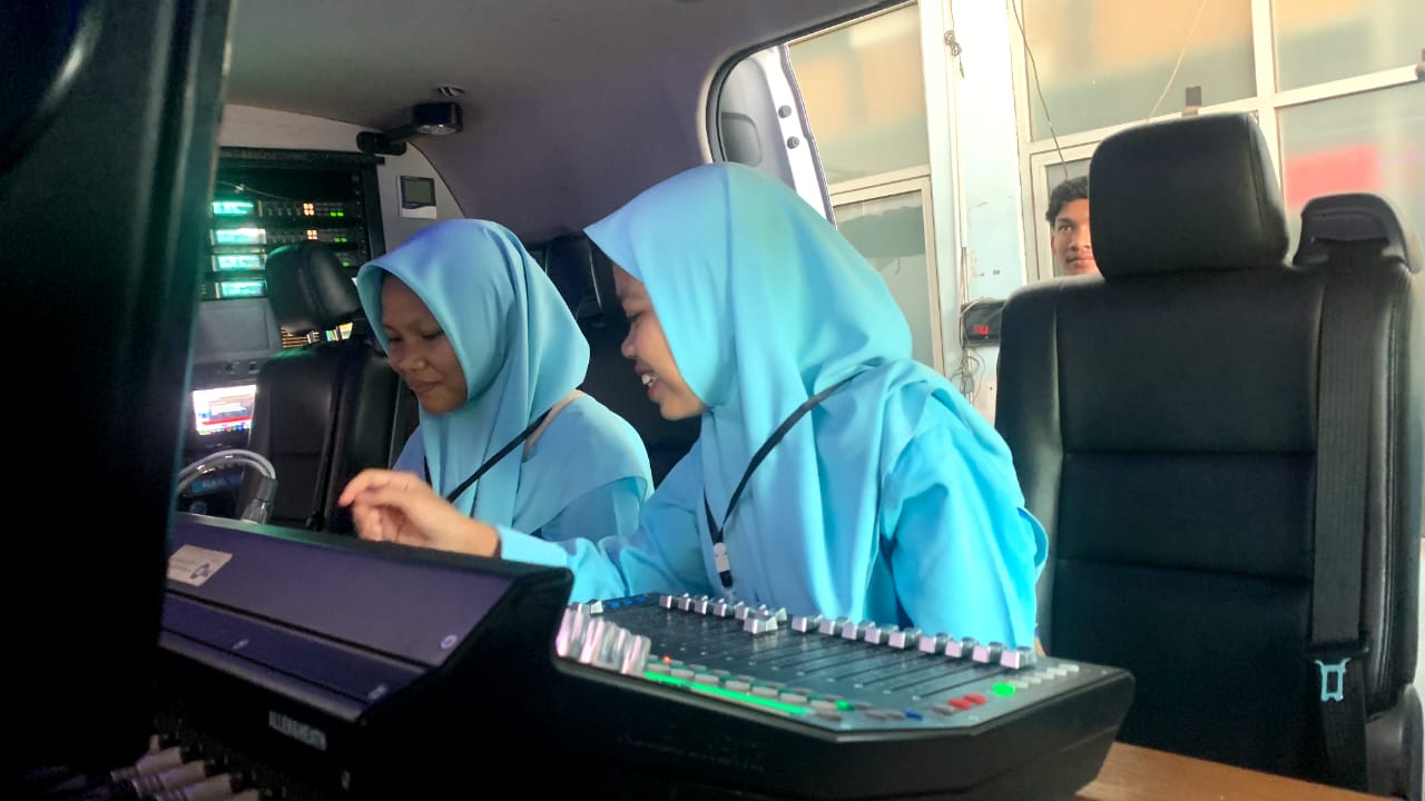 Kunjungan Industri SMK Islam Annur Losari, Brebes ke LPP TVRI Bekali Pengetahuan Untuk Songsong Masa Depan