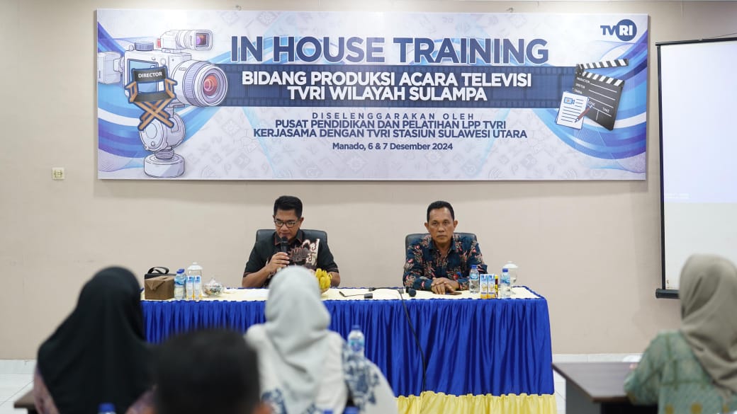 Direktur Utama LPP TVRI Buka In-House Training Teknik Produksi Acara Televisi