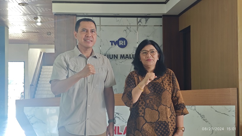 TVRI Stasiun Maluku jalin komunikasi dan kerjasama bersama Kabinda Maluku