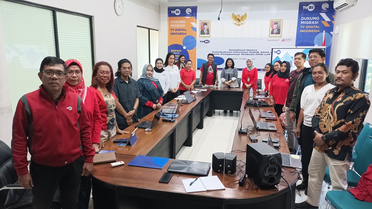 SOSIALISASI MONEV KETERBUKAAN INFORMASI PUBLIK 2024 (WEBSITE PPID LPP TVRI)