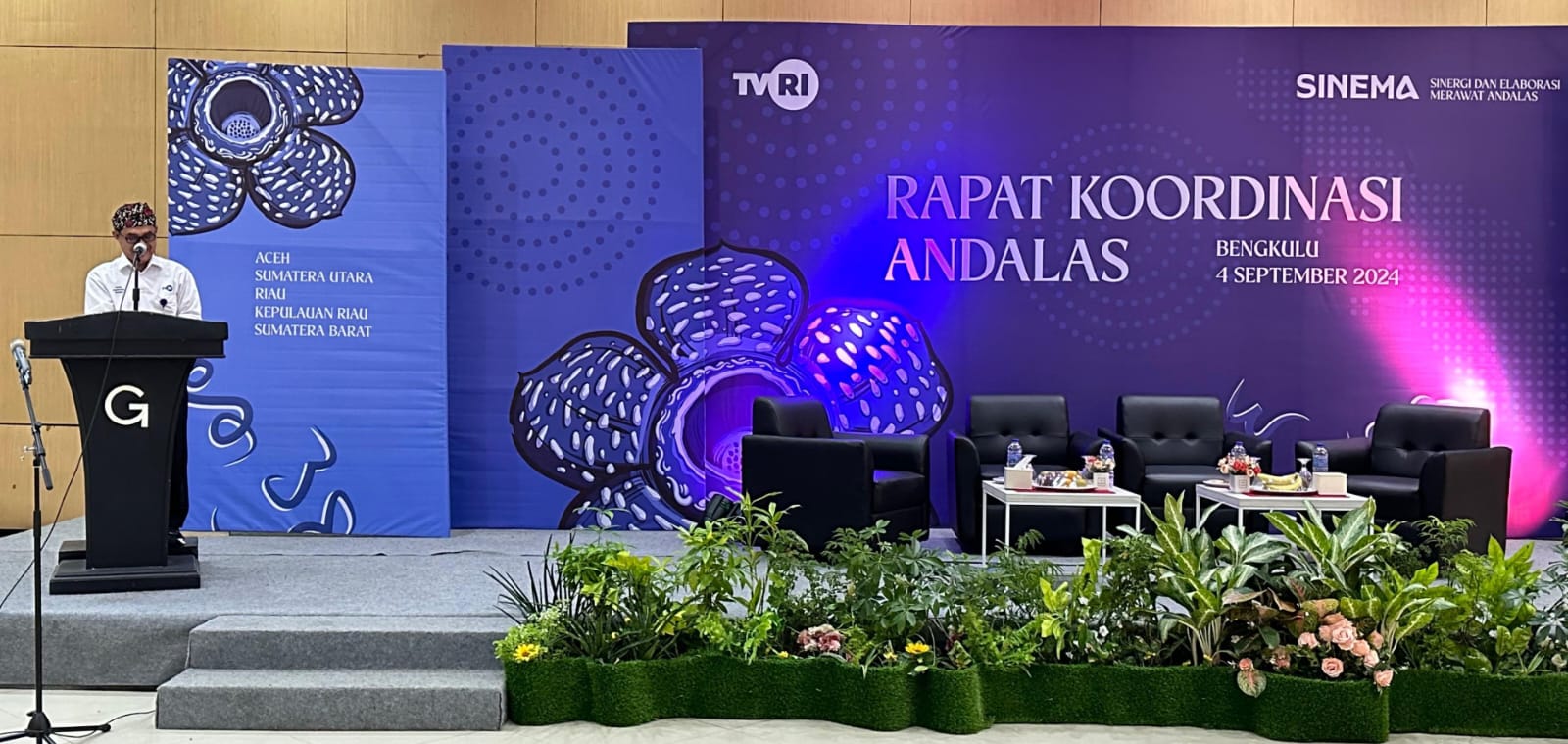 TVRI Stasiun Sumatra Barat Terpilih Sebagai Tuan Rumah Rakor Andalas Priode 2024-2025