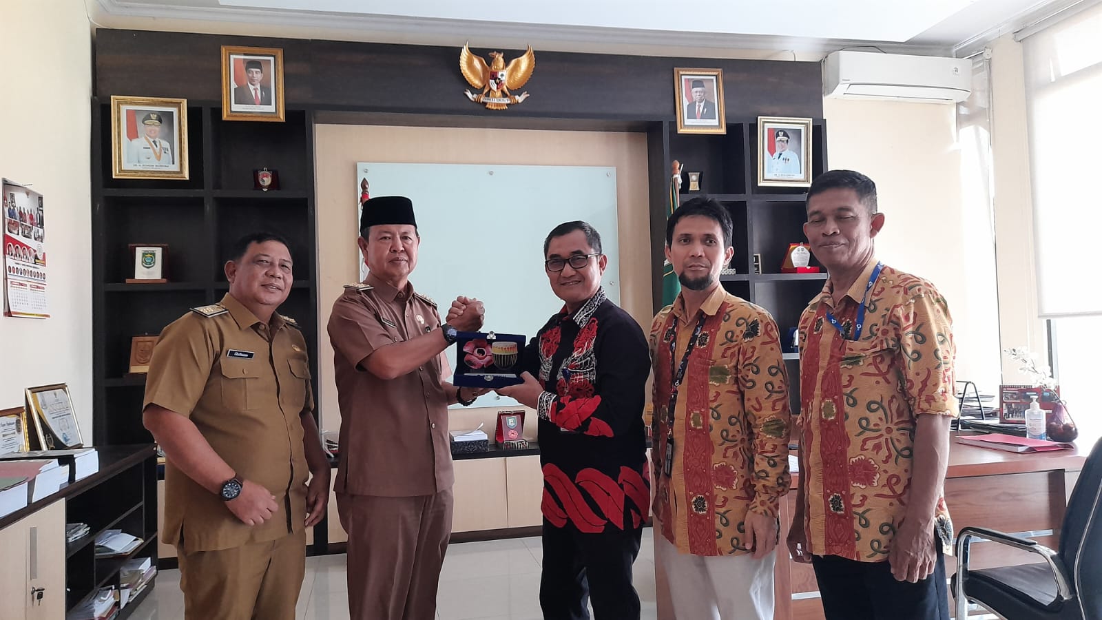 Membangun Kerja Sama, Kepala TVRI Stasiun Bengkulu Kunjungi Sekwan Provinsi Bengkulu