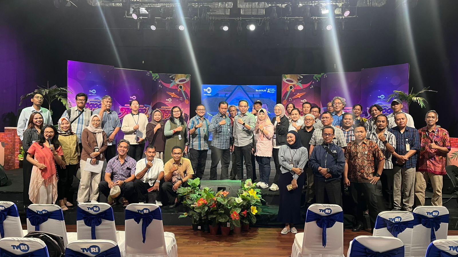 Kunjungan Kerja: Monitoring dan Evaluasi Pengelolaan Anggaran 2025 oleh Direktur Keuangan LPP TVRI di TVRI Stasiun Jawa Tengah