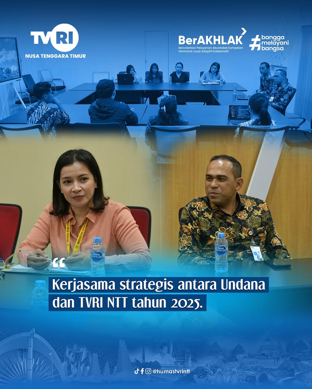 Kerja sama strategis antara UNDANA dan TVRI NTT