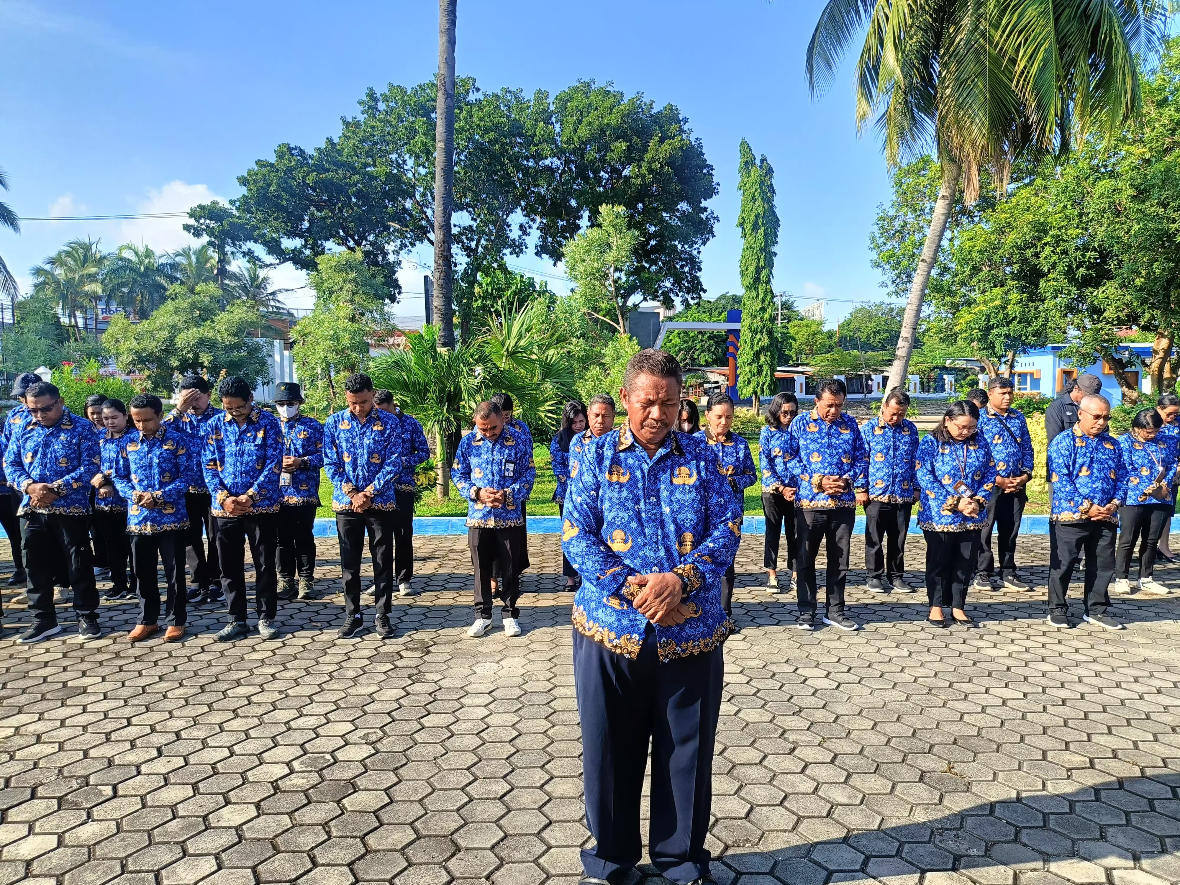 Apel Kesadaran Nasional di LPP TVRI NTT: Kepala Stasiun Tekankan Disiplin dan Efisiensi