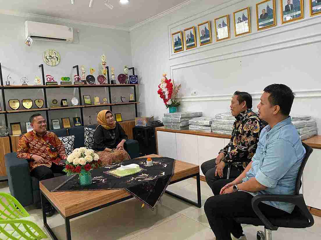 Kepsta TVRI Jambi  Jajaki Kerjasama PNBP Dengan Deputi Pegadaian Provinsi Jambi