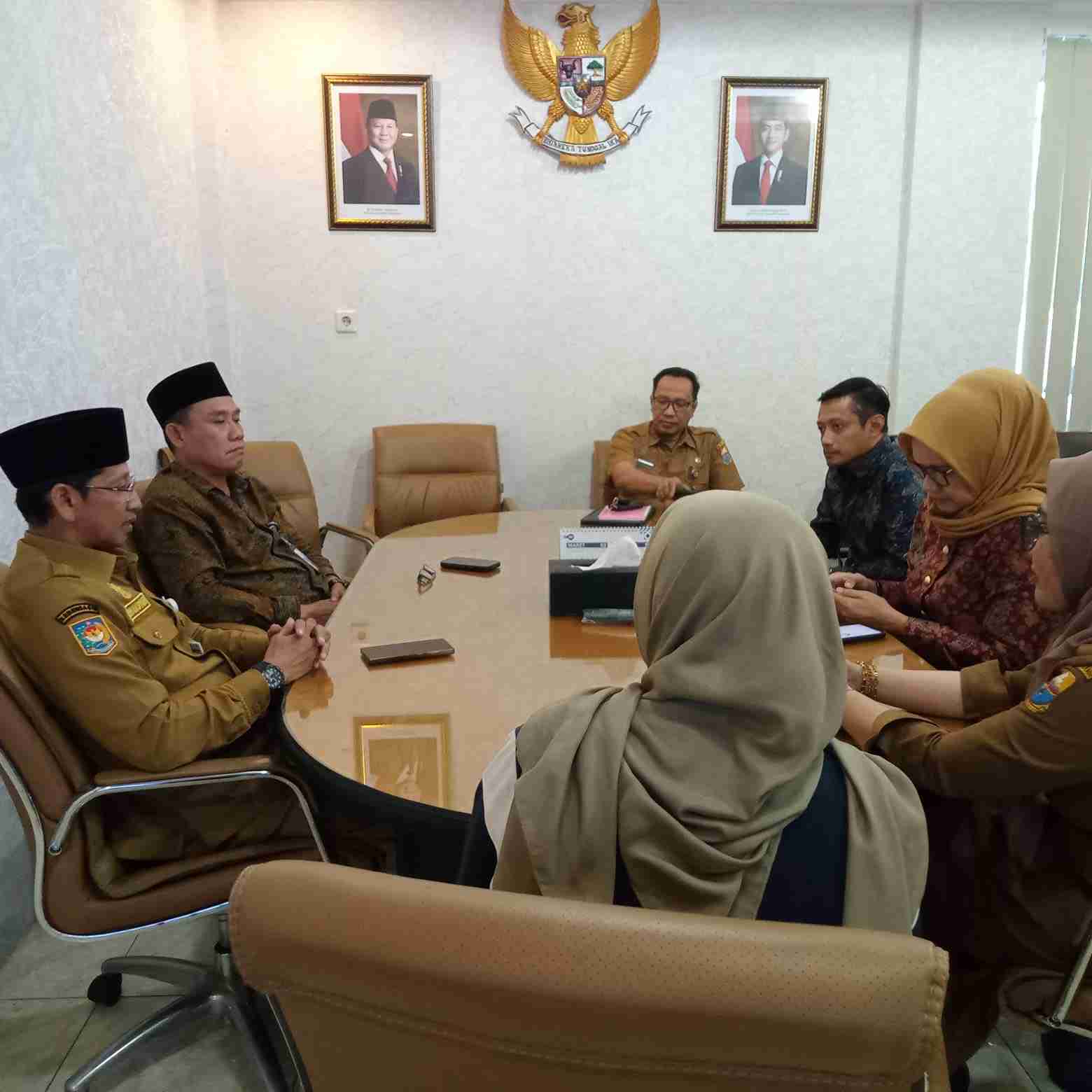 Panitia Gerakan Pangan Murah Mengadakan Rapat Persiapan di TVRI Stasiun Jambi