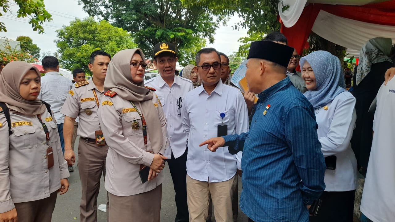 Jamin Keamanan Mutu Pangan: Karantina Bengkulu Hadiri Pasar Murah yang di selenggarakan TVRI dengan Dinas ketahanan pangan  Provinsi Bengkulu 