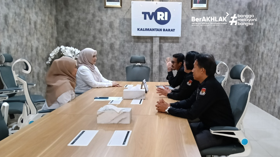 KPU Kabupaten Ketapang Apresiasi TVRI Stasiun Kalimantan Barat Terkait Pilkada Lalu